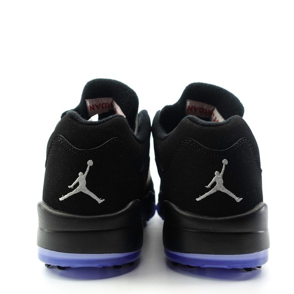 Nike Air Jordan V Retro Low Golf Shoes Black Silver Fire Red CU4523-003 Mens 8 main image 10